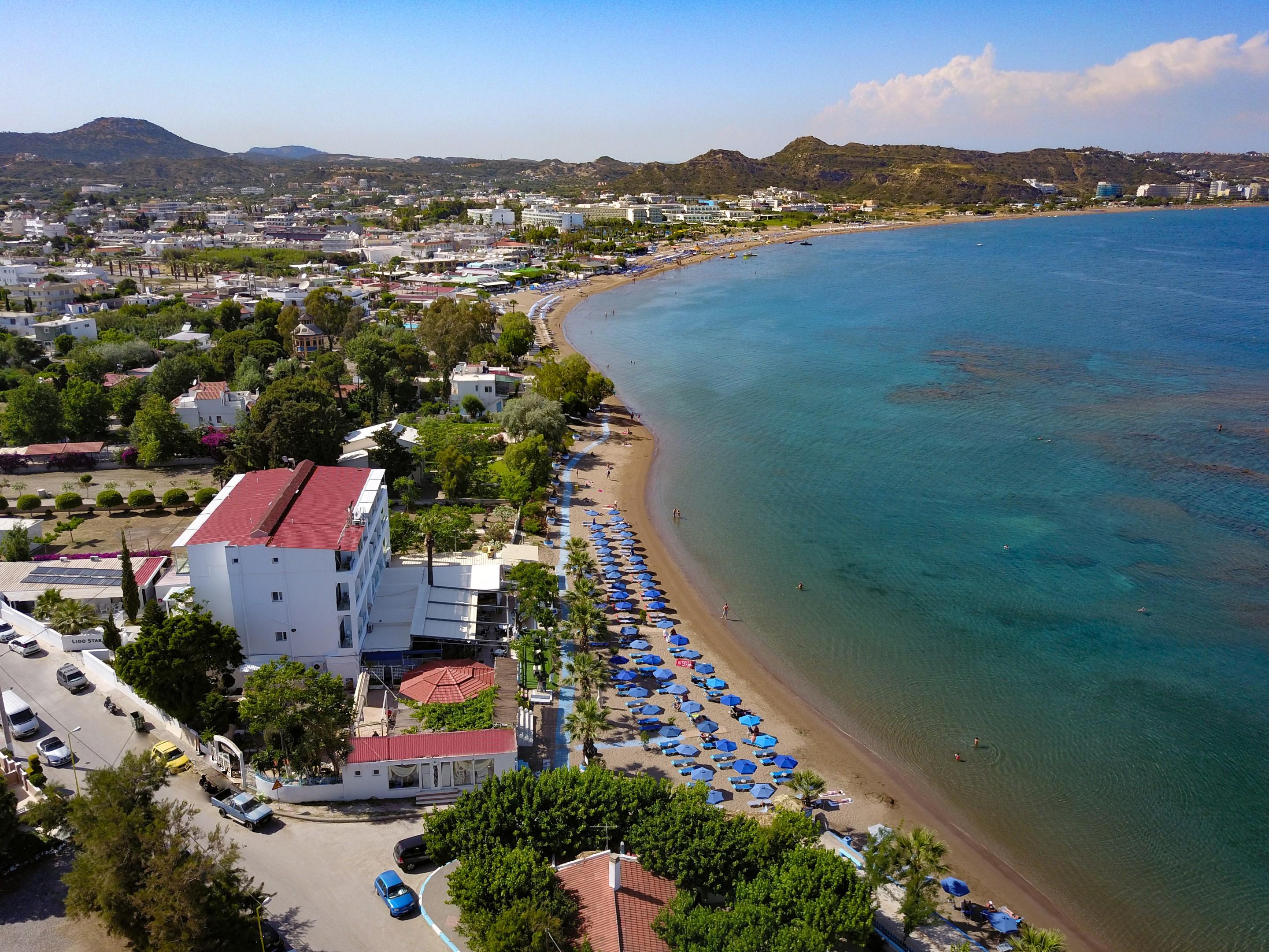 Lido Star Beach Faliraki Exterior foto